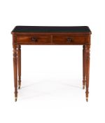 Y A REGENCY WRITING TABLE, IN THE MANNER OF GILLOWS, CIRCA 1820