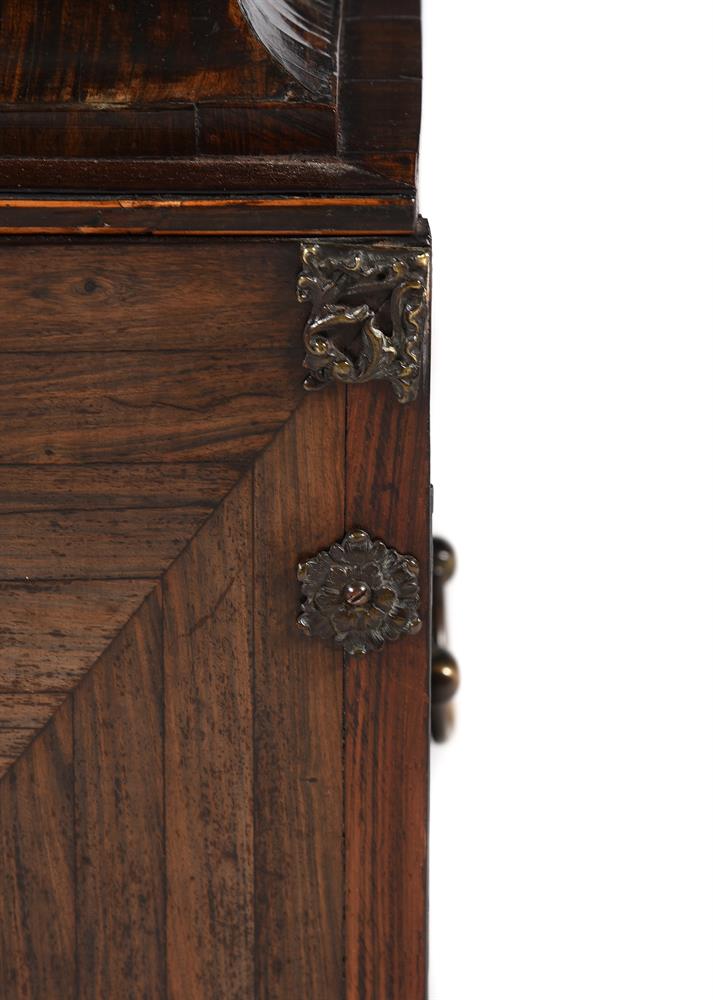 Y A ROSEWOOD AND EXOTIC TIMBER TABLE CABINET, PROBABLY INDO-PORTUGUESE - Image 2 of 5