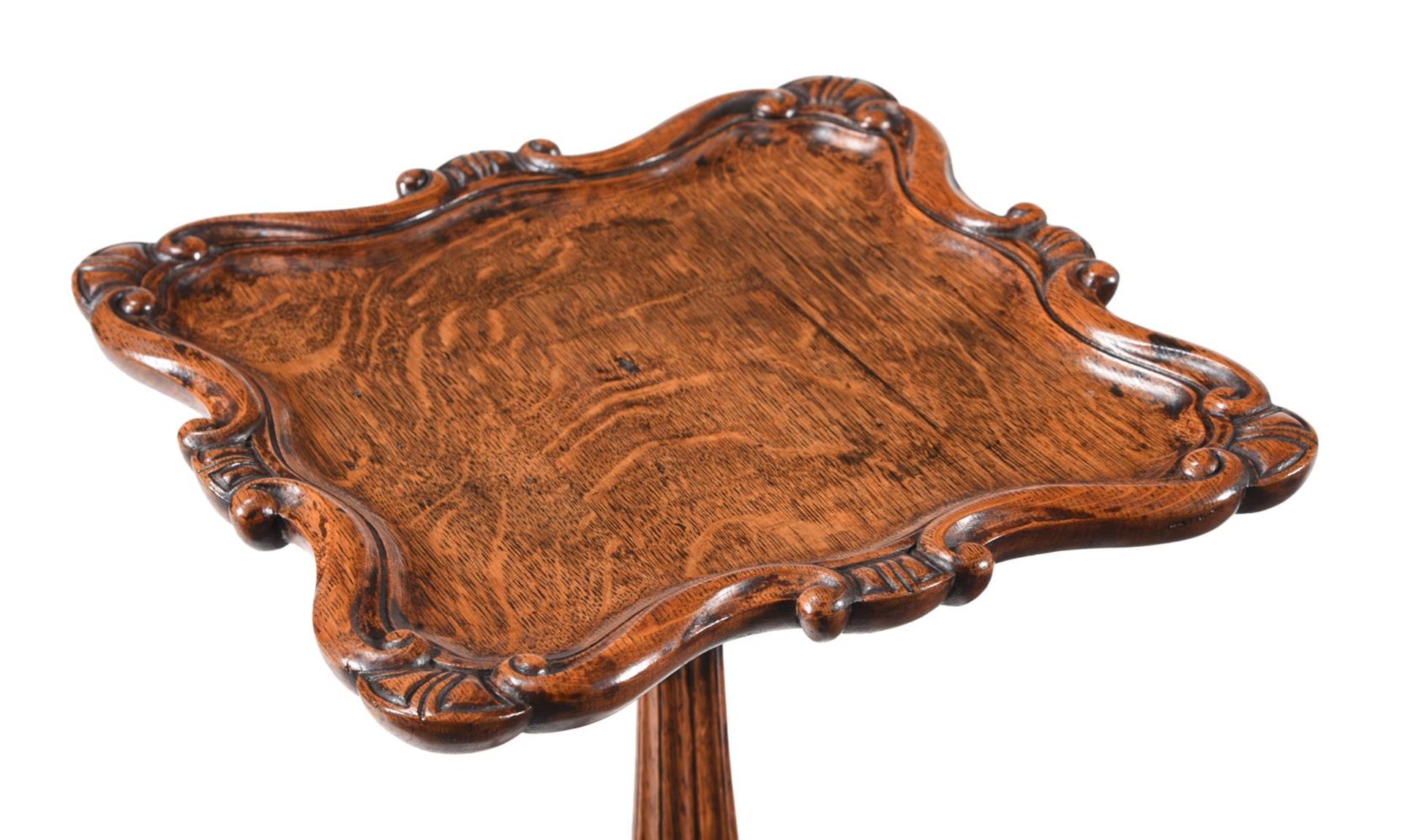 A WILLIAM IV OAK TRIPOD TABLE, IN THE MANNER OF GILLOWS, CIRCA 1830 - Image 3 of 4