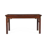 A GEORGE III MAHOGANY HALL TABLE, IN THE MANNER OF THOMAS CHIPPENDALE, CIRCA 1780