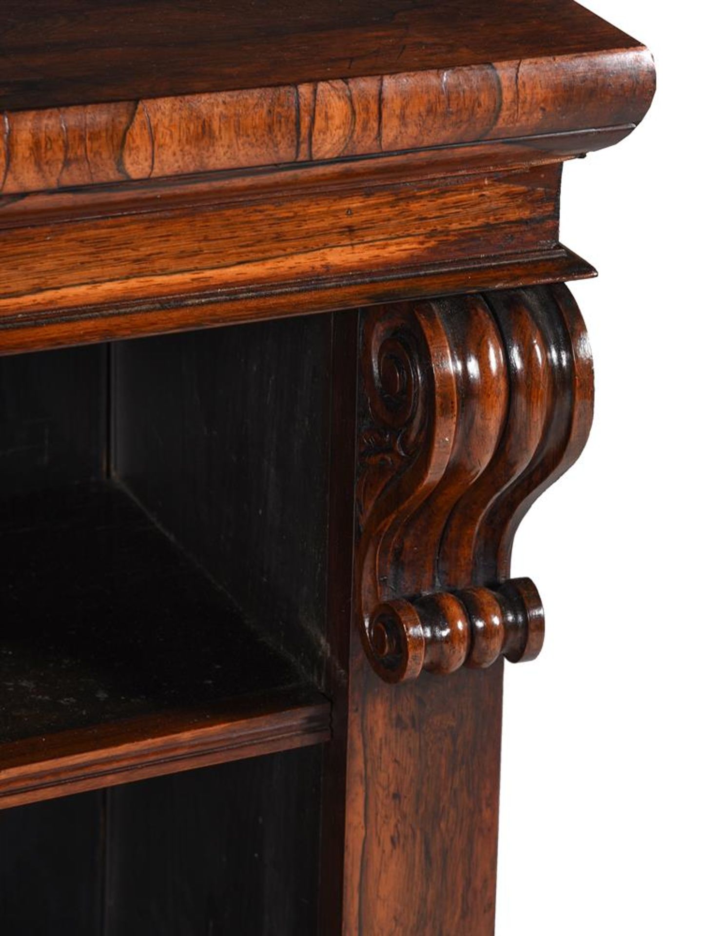 Y A REGENCY ROSEWOOD BOOKCASE, IN THE MANNER OF GILLOWS, CIRCA 1820 - Image 4 of 5