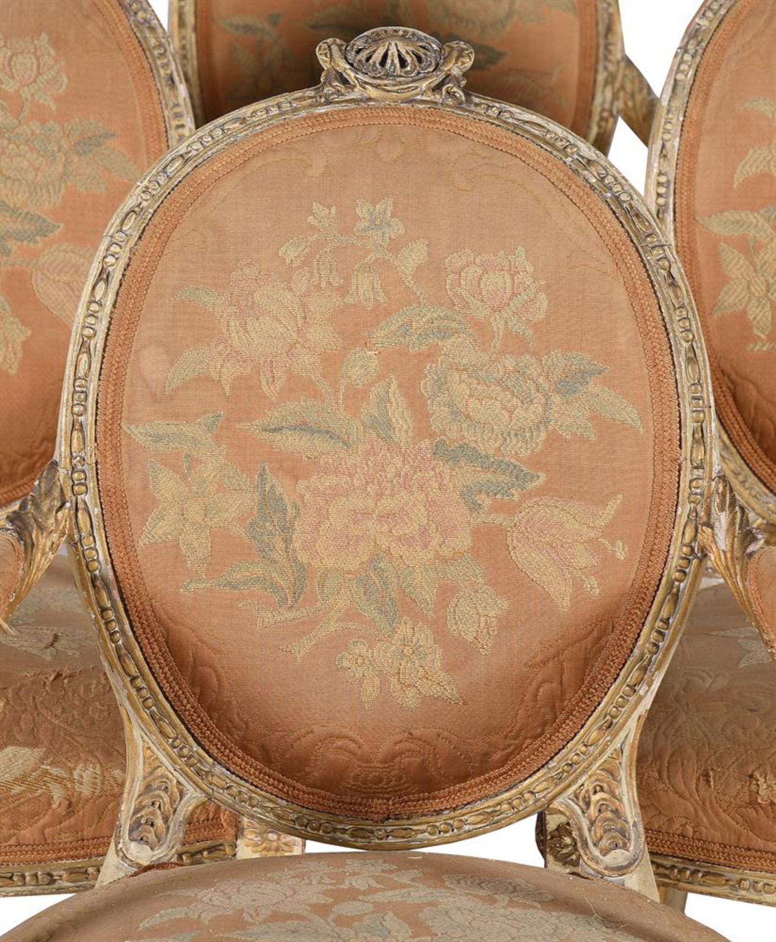 AN IMPORTANT AND RARE GEORGE III DRAWING ROOM SUITE, ATTRIBUTED TO WILLIAM & JOHN LINNELL - Image 8 of 13