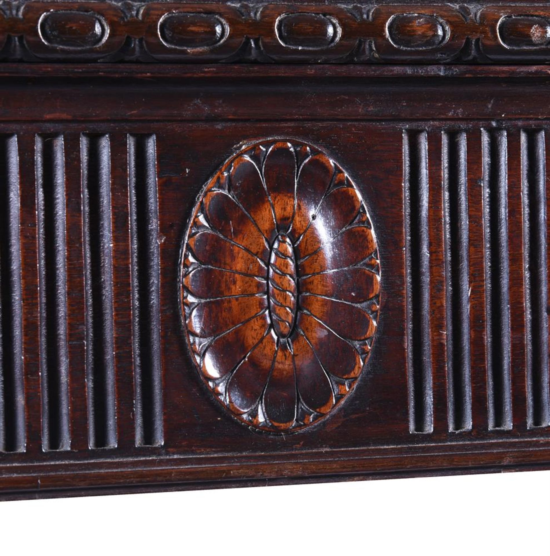 A MAHOGANY SERVING TABLE, IN THE MANNER OF INCE & MAYHEW, LATE 18TH OR EARLY 19TH CENTURY - Image 2 of 4