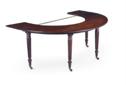 A REGENCY MAHOGANY HUNT TABLEIN THE MANNER OF GILLOWS, CIRCA 1820