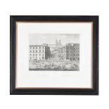 A SET OF TWELVE FRAMED ENGRAVINGS OF VIEWS OF ROME, EARLY 19TH CENTURY