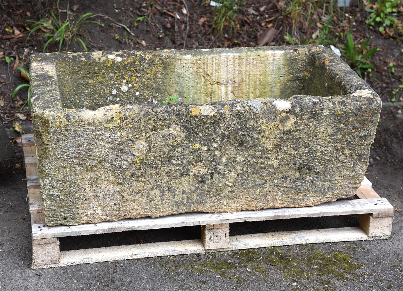 A COTSWOLD STONE TROUGH, 18TH CENTURY - Image 2 of 2