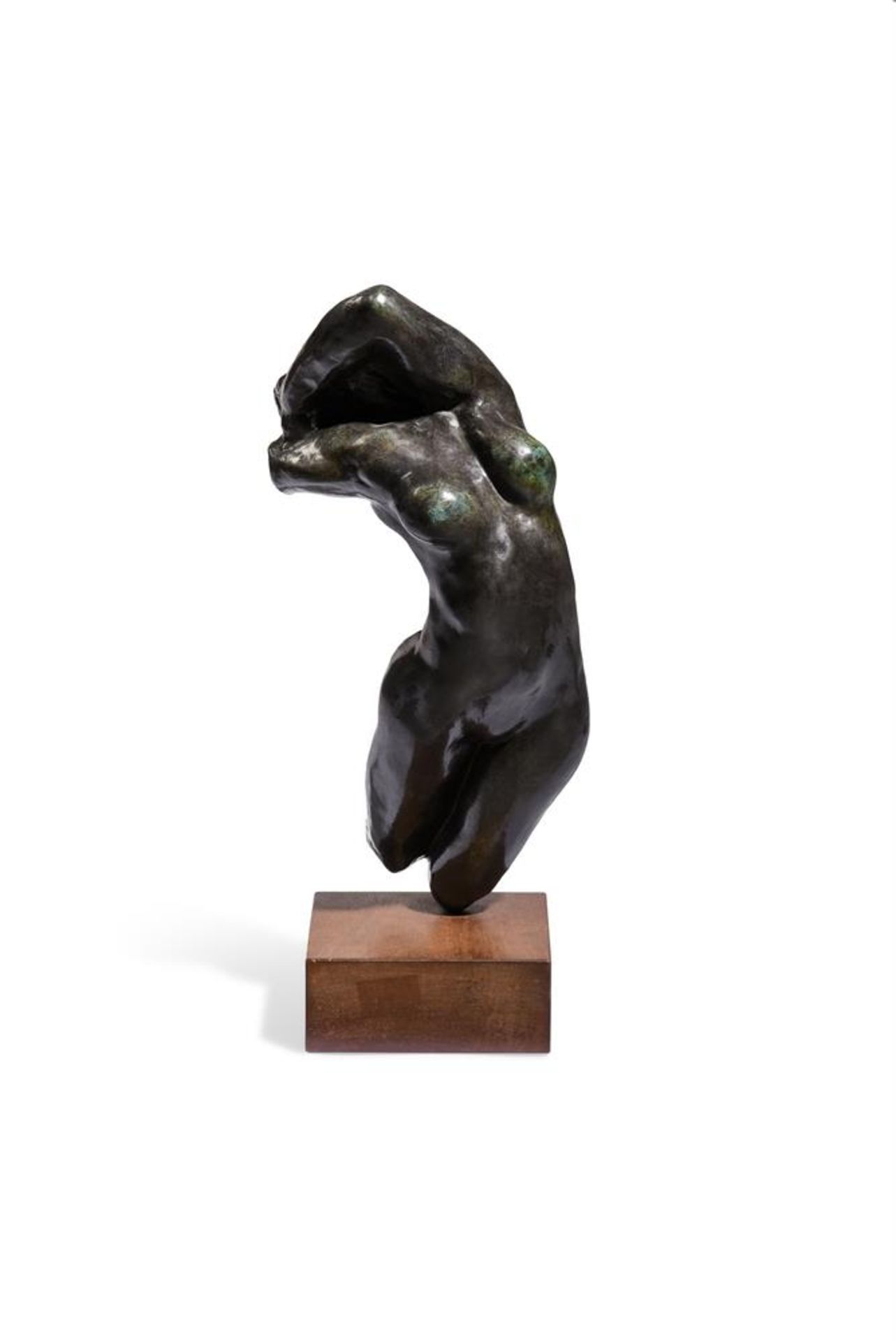 AFTER AUGUST RODIN (1840-1917), A BRONZE FIGURE 'TORSE D'ADÈLE', DATED 1978 TO BASE - Image 2 of 4
