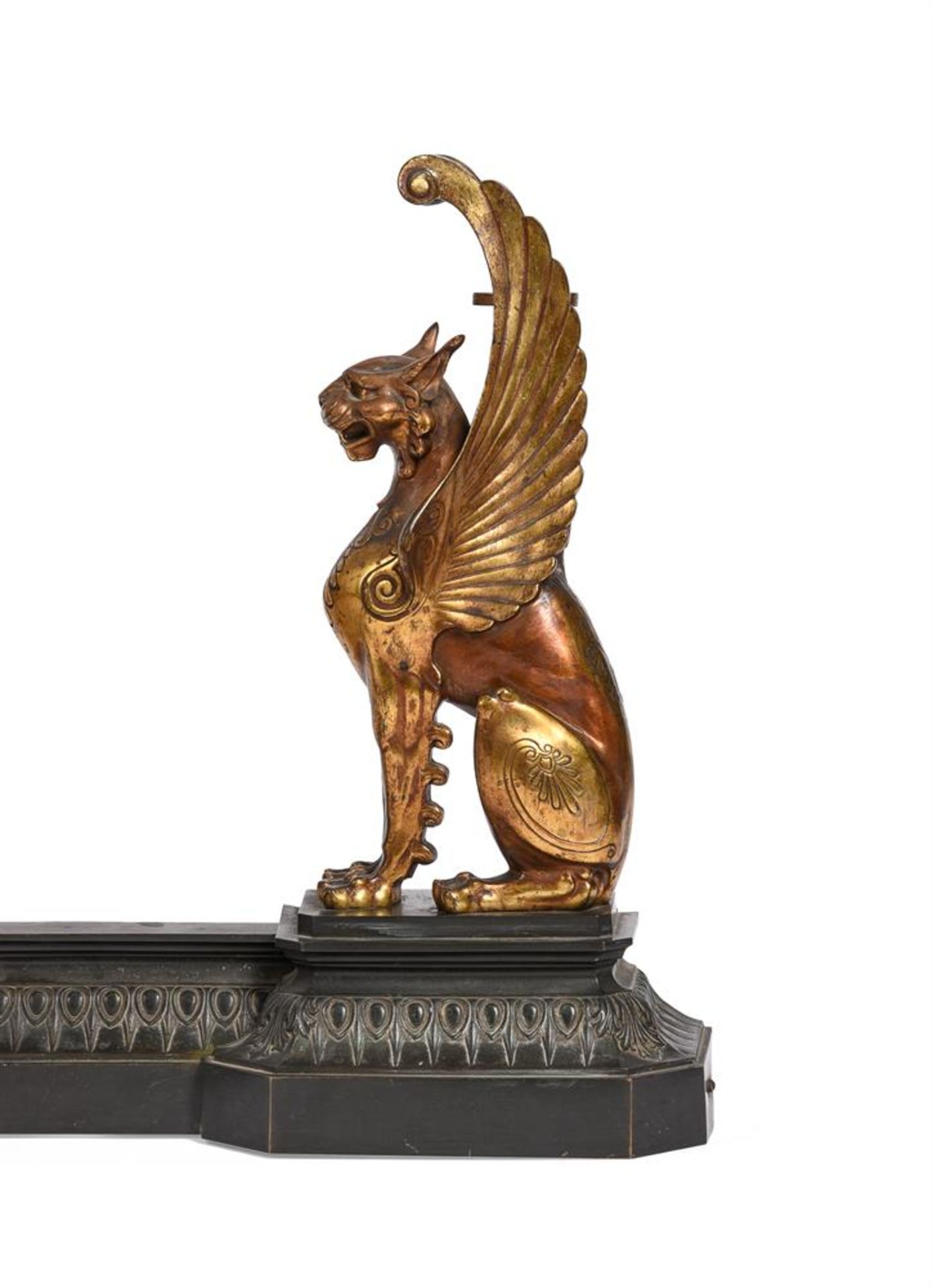 A REGENCY GRIFFIN FENDER, IN THE MANNER OF THOMAS HOPE, CIRCA 1815 - Image 2 of 2