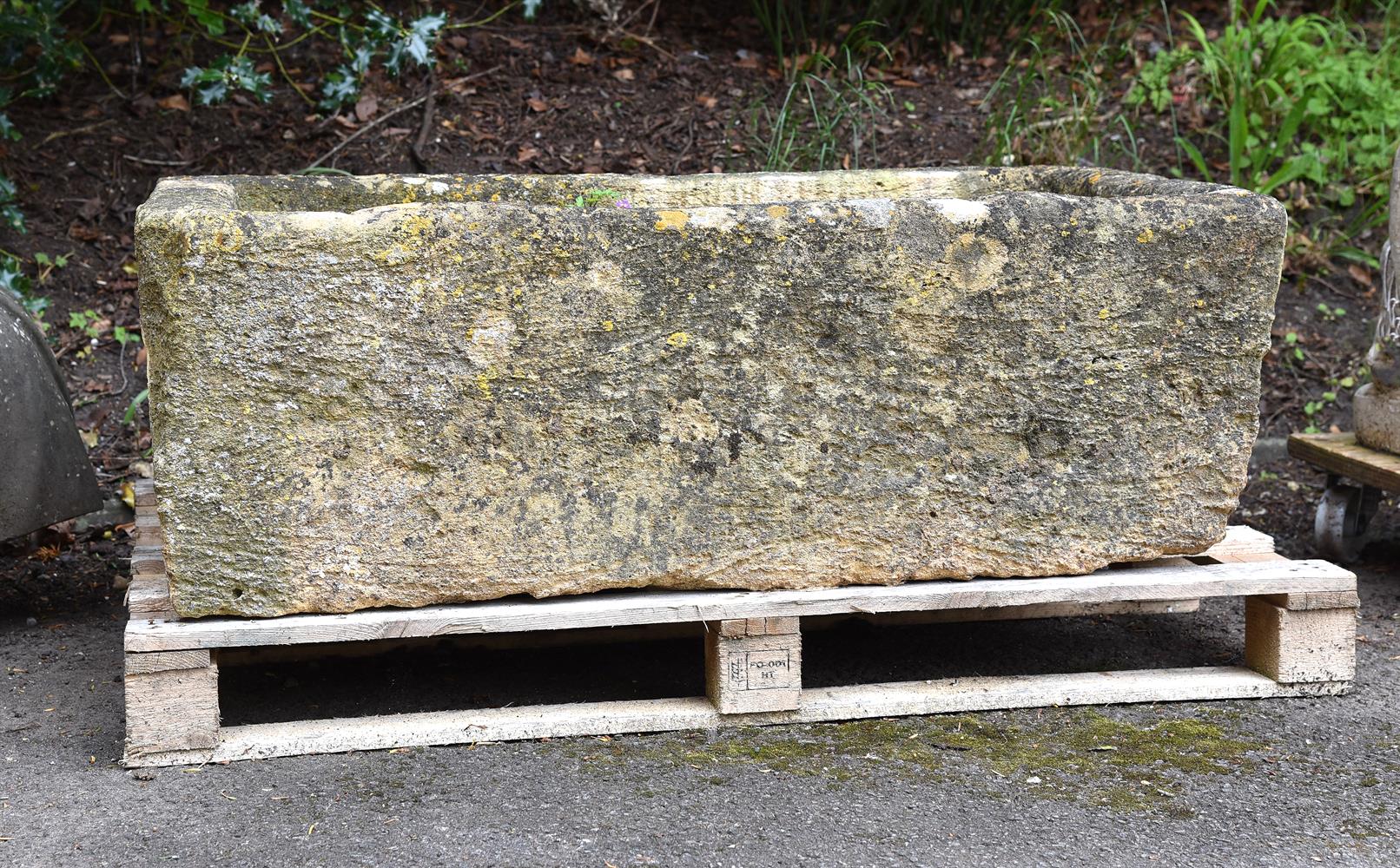 A COTSWOLD STONE TROUGH, 18TH CENTURY