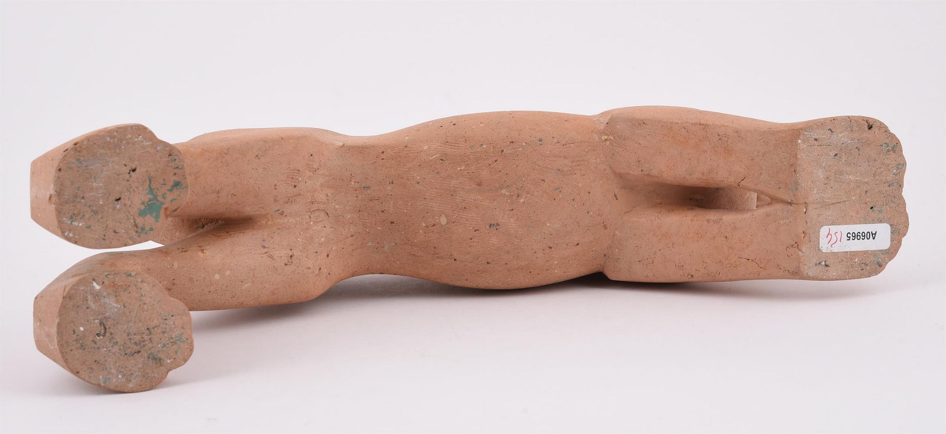 λ RICCARDO SCARPA (ITALIAN, 1905-1999), A TERRACOTTA MODEL OF A RABBIT - Image 6 of 6