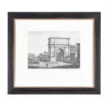 A SET OF TWELVE FRAMED ENGRAVINGS OF VIEWS OF ROME, EARLY 19TH CENTURY