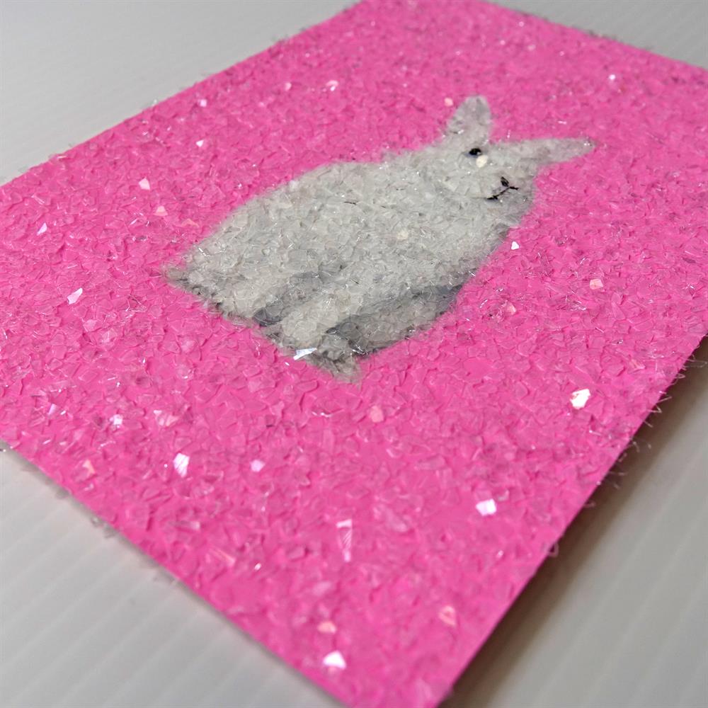 Paula Urzica, Tiny Pink Bunny, 2023 - Image 3 of 3