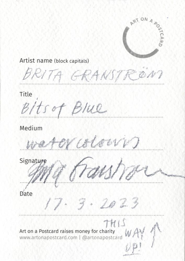 Brita Granström, Bits of Blue, 2023 - Image 2 of 2
