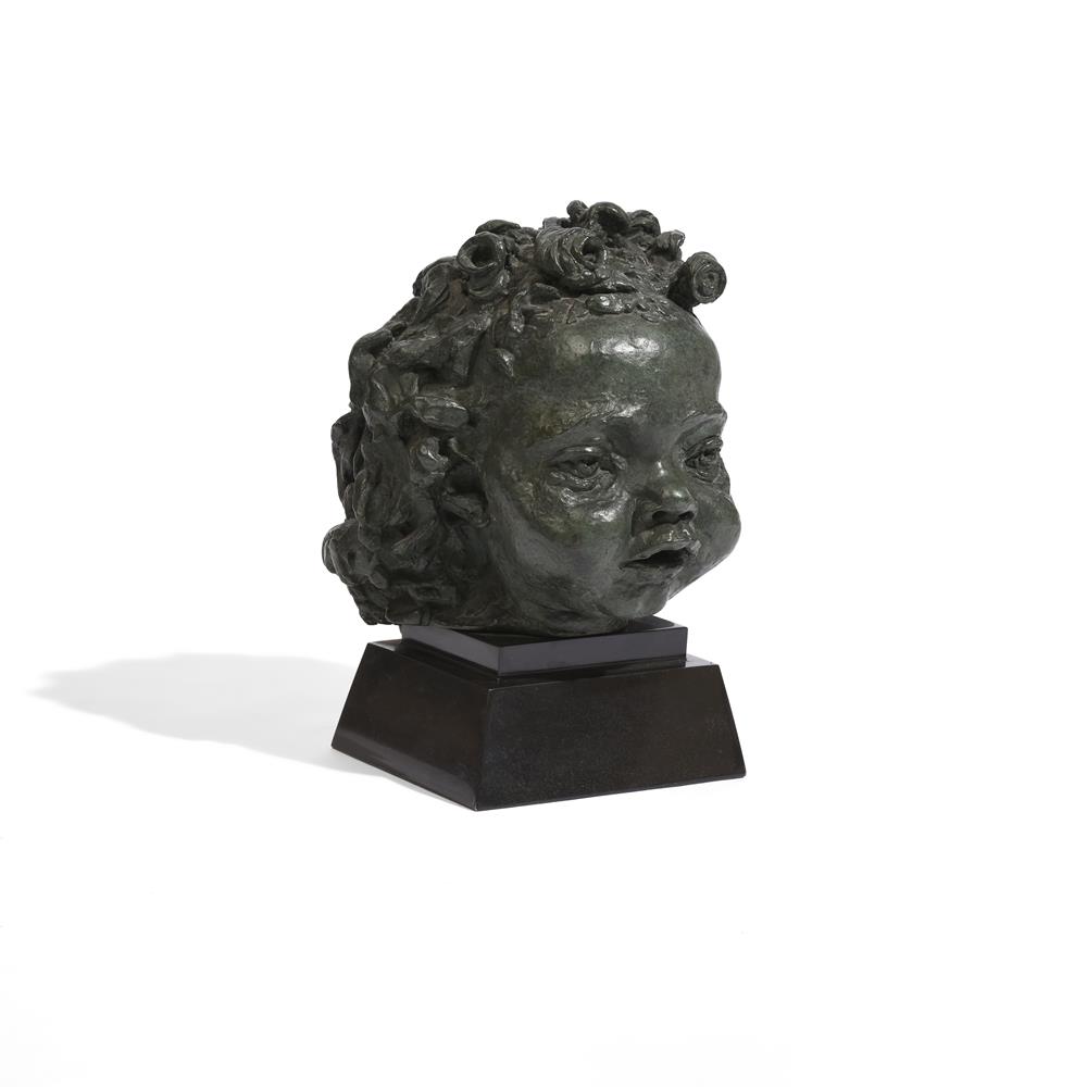 λ SIR JACOB EPSTEIN (BRITISH 1880-1959), EIGHTH PORTRAIT OF PEGGY JEAN (WITH CURLY HAIR...) - Image 2 of 4