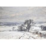 λ EDWARD SEAGO (BRITISH 1910-1974), NORFOLK FIELDS UNDER SNOW