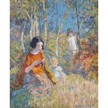 λ DOROTHEA SHARP (BRITISH 1874-1955), THE FAMILY OUTING