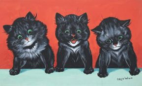 LOUIS WAIN (BRITISH 1860-1939), THERE IS LUCK IN ODD NUMBERS