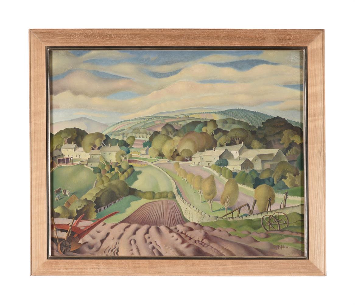 λ HARRY EPWORTH ALLEN (BRITISH 1894-1958), A DERBYSHIRE LANDSCAPE - Image 2 of 4