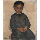 λ ANDRÉ HEBUTERNE (FRENCH 1892-1979), ENFANT BASQUE, SEVERINO