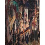 λ DAVID BOMBERG (BRITISH 1890-1957), VIRGIN OF PEACE IN PROCESSION, RONDA