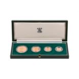 ELIZABETH II, GOLD PROOF SOVEREIGN FOUR COIN COLLECTION, 1980