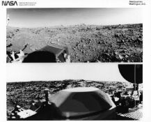 Mars: the first panoramic view from the surface of the Red Planet, Viking 1, 20 July 1976