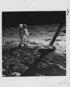 Buzz Aldrin walking on the Moon, Apollo 11, 16-24 July 1969