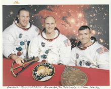 Official NASA portrait of the prime crew, Apollo 13, 1969