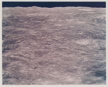 The lunar horizon as seen by the first humans to go to the Moon, Apollo 8, 21-27 December 1968