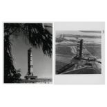 The historic Apollo 11 Saturn V rocket roll out to Pad 39A (2 photos), Apollo 11, 20 May 1969