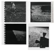 The last moments of Apollo 11 on the lunar surface (4 photos), Apollo 11, 16-24 July 1969