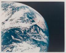 The Earth's disc as first photographed by humans, Apollo 8, 21-27 December 1968
