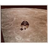 Command Module 'Charlie Brown' in lunar orbit, Apollo 10, 18-26 May 1969