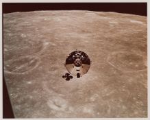 Command Module 'Charlie Brown' in lunar orbit, Apollo 10, 18-26 May 1969