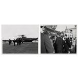 The last visit of President Kennedy to NASA before his assassination (2 views), 16 November 1963