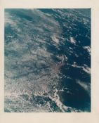 Rare view of the Earth from space: Venezuela, Guyana and Trinidad, Gemini 10, July 18-21, 1966