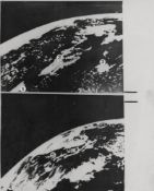 The Earth from space, from 700 miles up, 24 August 1959