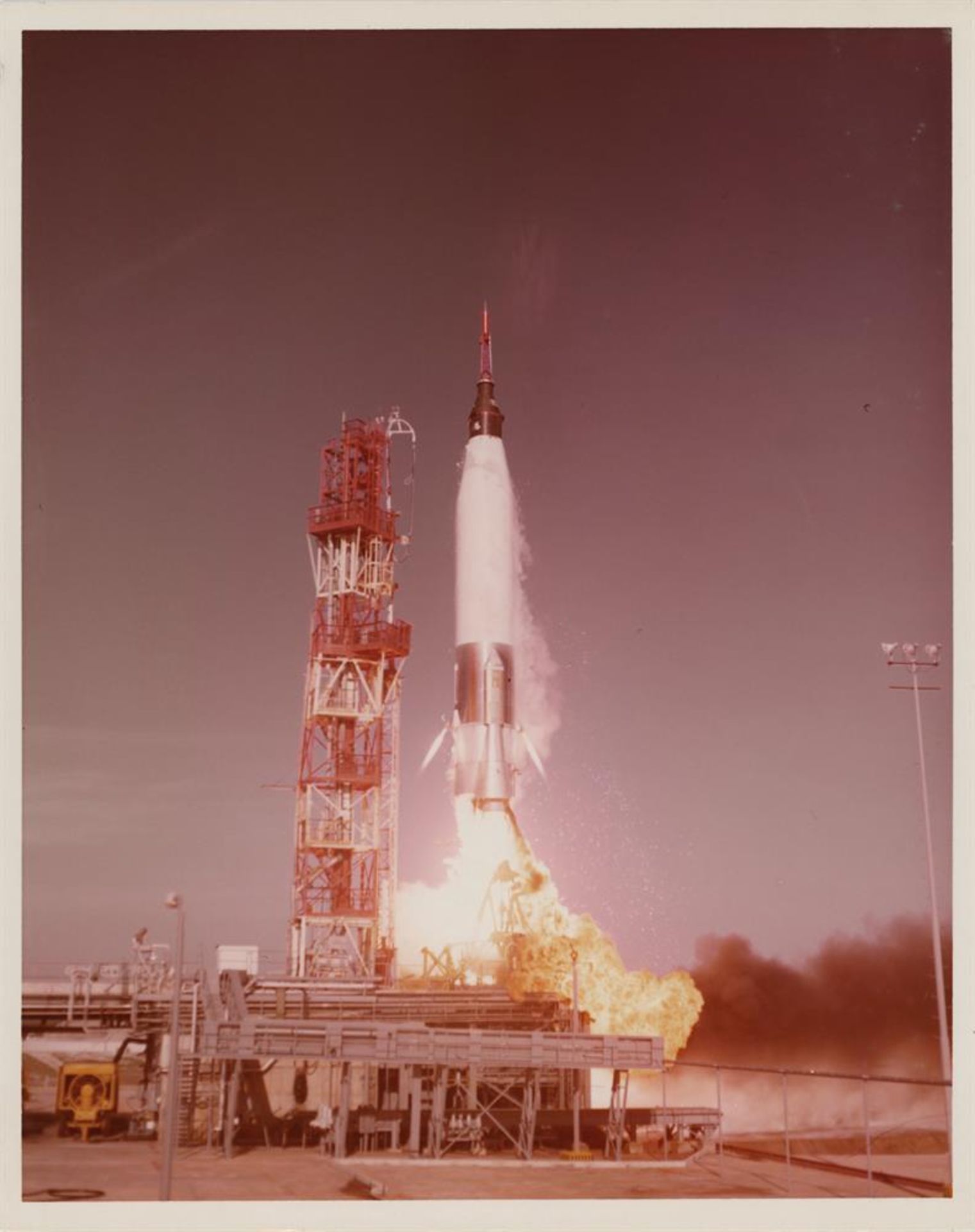 Launch of early unmanned test missions Mercury Atlas 2 and 5, 21 February and 29 November 1961 - Image 2 of 5