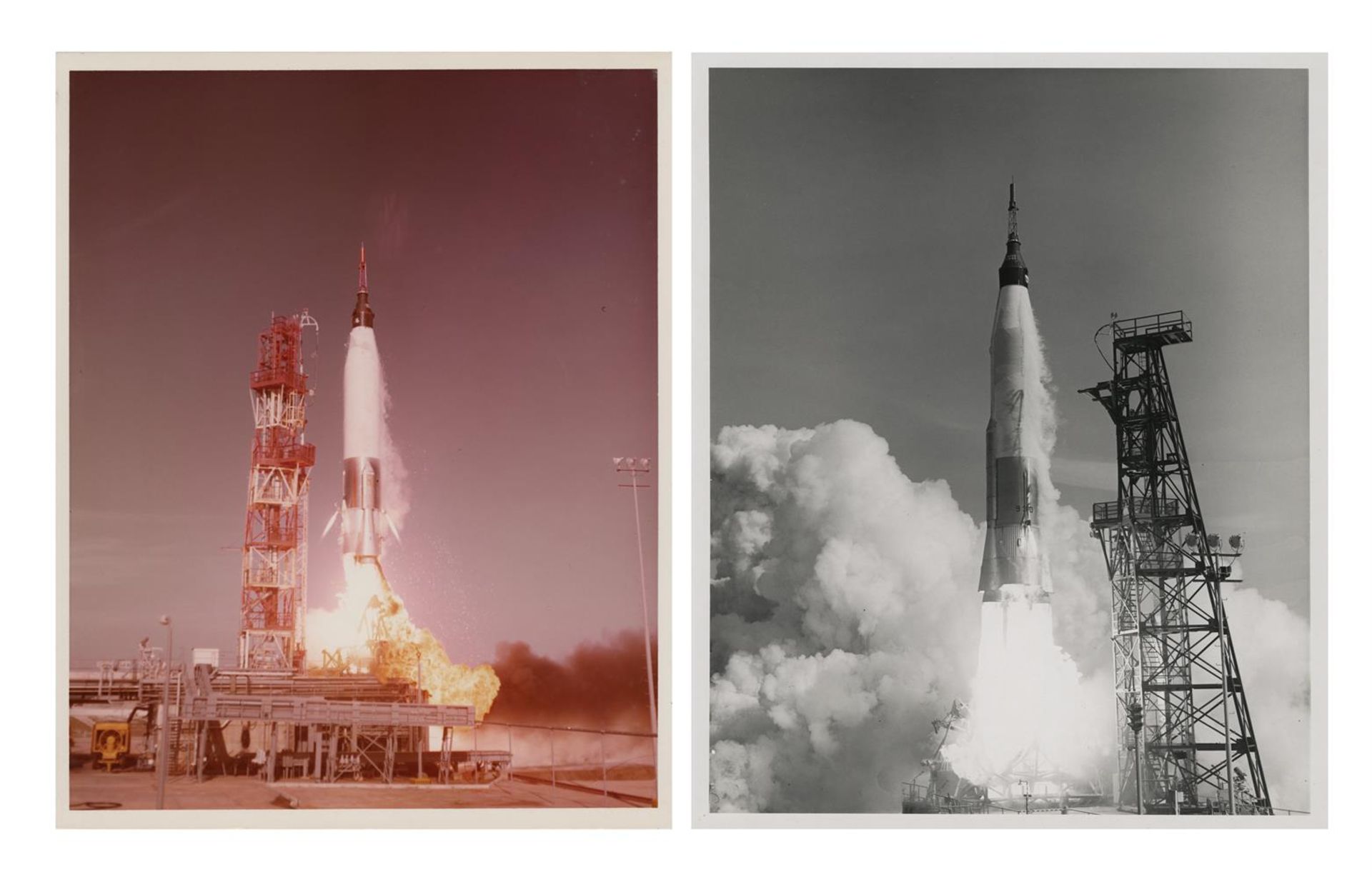 Launch of early unmanned test missions Mercury Atlas 2 and 5, 21 February and 29 November 1961