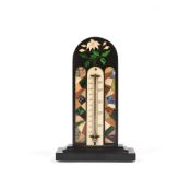 Y AN ASHFORD SPECIMEN MARBLE TABLE THERMOMETER