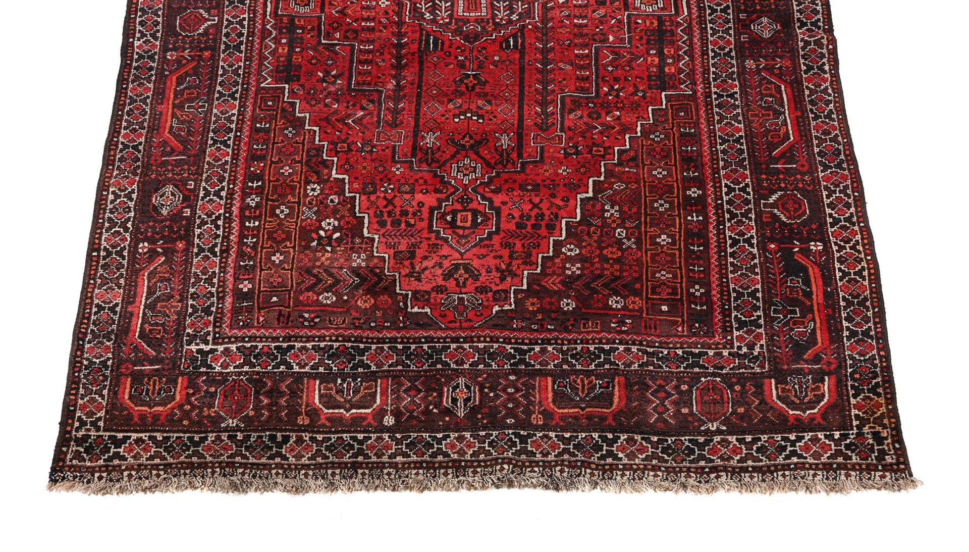 A SHIRAZ CARPET - Image 2 of 2