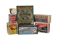 A COLLECTION OF VARIOUS ADVERTISING BOXES