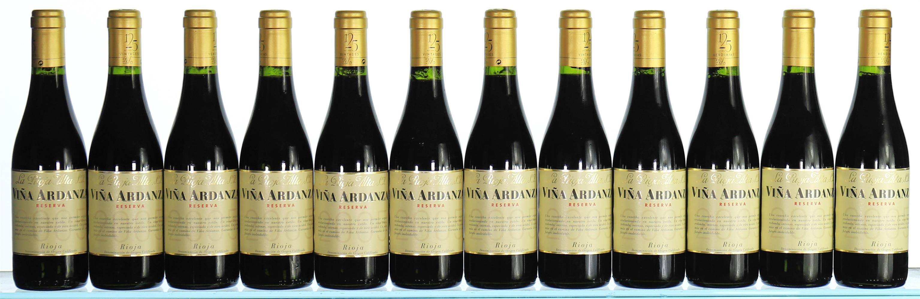 ß 2005 Rioja Alta, Vina Ardanza Reserva, Rioja (Halves) - In Bond