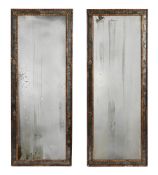A PAIR OF WALL MIRRORS IN VENETIAN STYLE