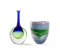 JULIO CESI FOR MURANO, A GLASS VASE