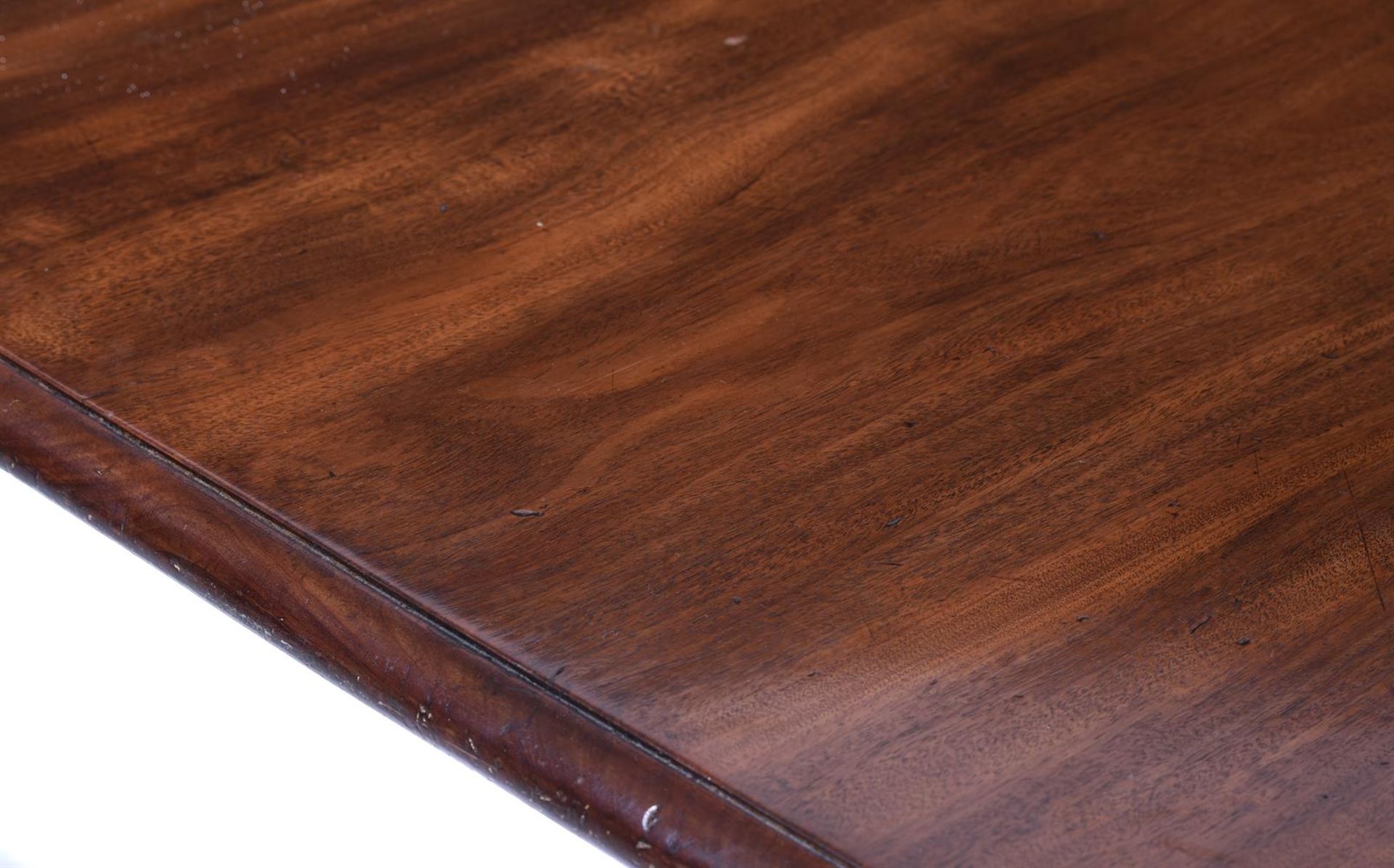 A REGENCY MAHOGANY DINING TABLE - Image 3 of 3