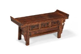 A CHINESE ELM ALTAR TABLE