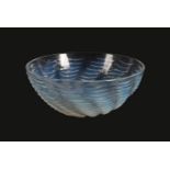 LALIQUE, RENÉ LALIQUE, ONDES, AN OPALESCENT GLASS BOWL