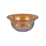 LOUIS COMFORT TIFFANY, A FAVRILE GLASS BOWL