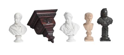 A COLLECTION OF VARIOUS BUSTS